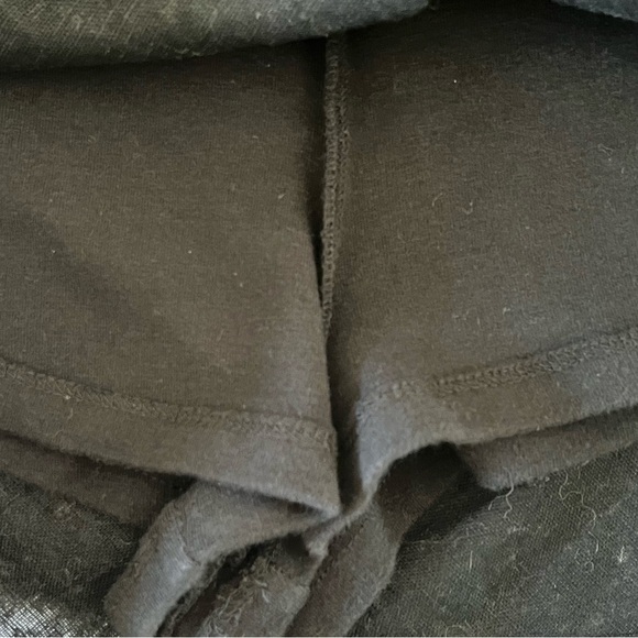 Free People My Little Micro Mini Cotton-Linen Skort black XS NWT - Picture 7 of 9